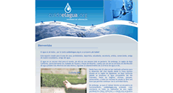 Desktop Screenshot of cuidoelagua.org